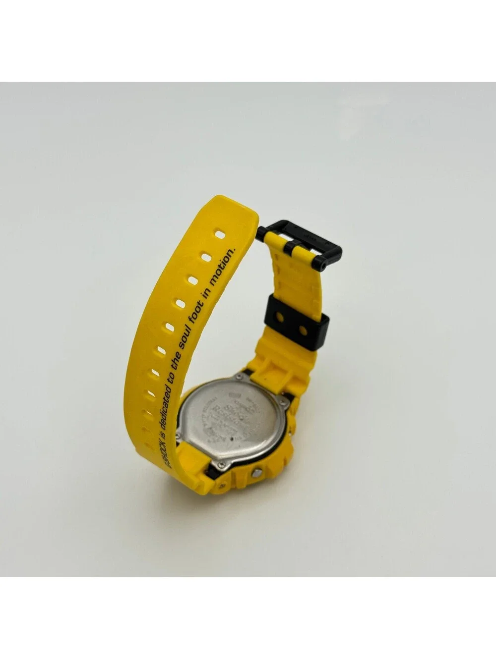 Yellow G Shock DW6900 Fox Fire Watch, Working